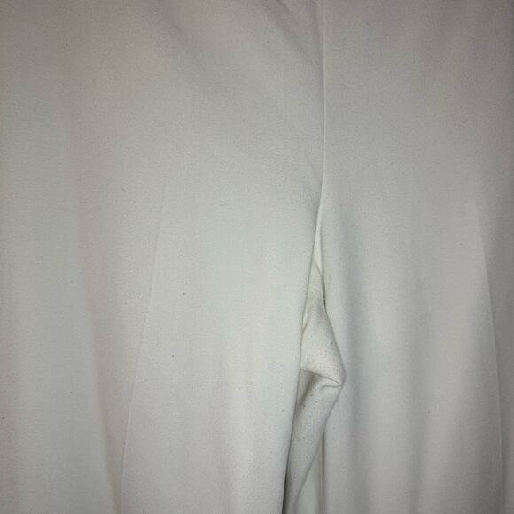 Coldwater Creek Wide Leg Trousers Size L/14 in Cream - Picture 2 of 9